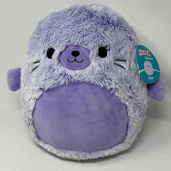 Squishmallows Toys Squishmallow Seal Purple New With Tag 222 Poshmark